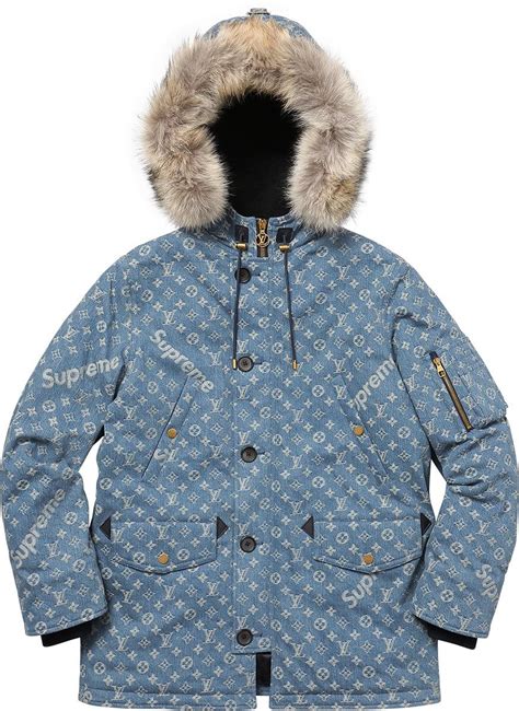 louis vuitton parka supreme|louis vuitton x supreme.